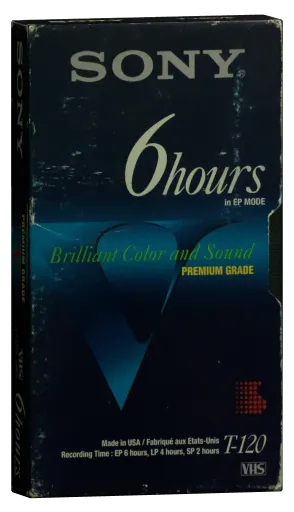 Sony Premium Grade VHS, Sony
