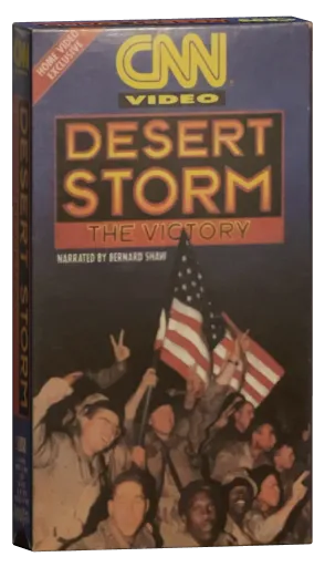 Desert Storm: The Victory VHS cover
