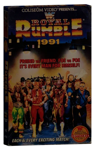 WWE Royal Rumble 1991 VHS cover