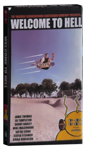Toy Machine - Welcome To Hell VHS cover