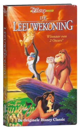 The Lion King VHS, Buena Vista Home Entertainment B.V.