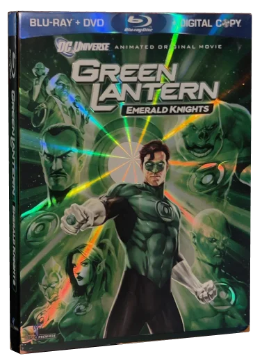 Green Lantern: Emerald Knights Blu-ray, Warner Bros.