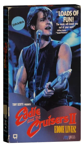 Eddie and the Cruisers II: Eddie Lives! VHS, International Video Entertainment