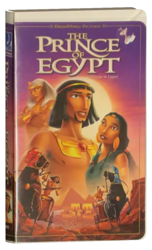 The Prince of Egypt VHS, DreamWorks