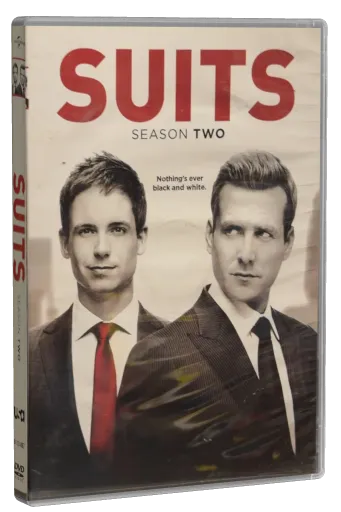Suits Season Two DVD cover