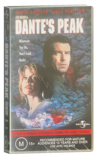 Dante's Peak VHS, Universal Studios Home Video