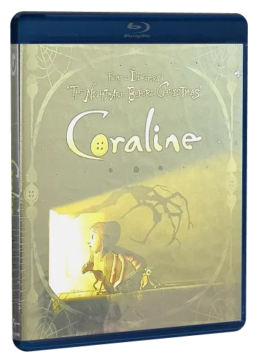 Coraline Blu-ray, Universal Studios Home Video