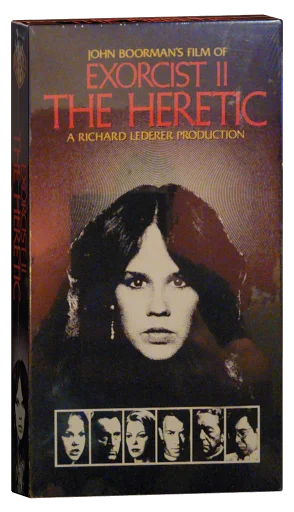 Exorcist II: The Heretic VHS, Warner Home Video
