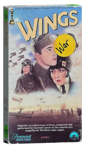 Wings VHS, Paramount Home Video