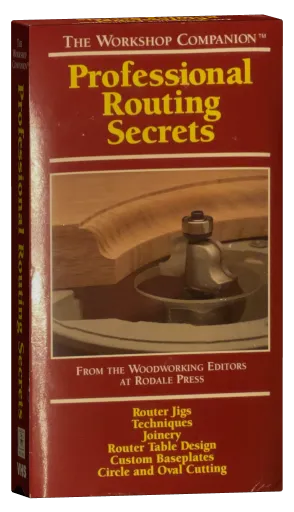 Professional Routing Secrets VHS cover