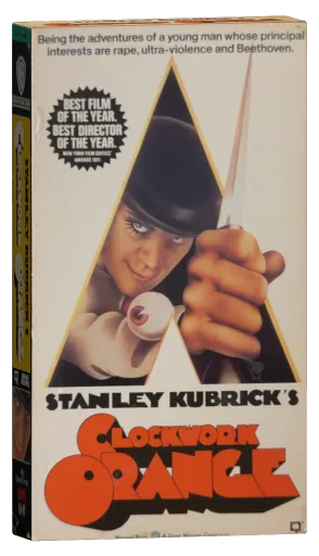 A Clockwork Orange VHS, Warner Home Video