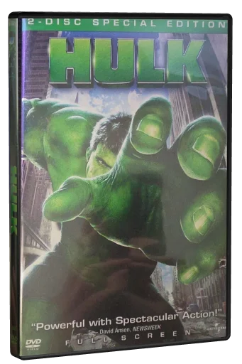 Hulk DVD, Universal Studios Home Video