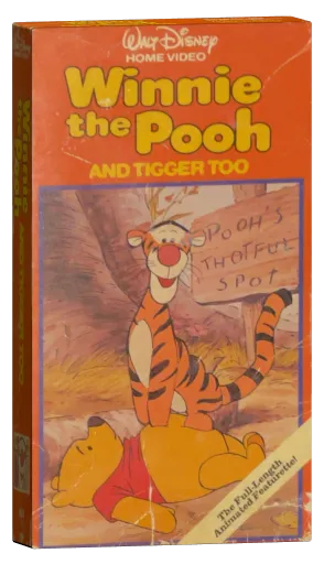 Winnie the Pooh and Tigger Too VHS, Walt Disney Home Video