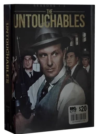 The Untouchables Season 1-3 DVD cover