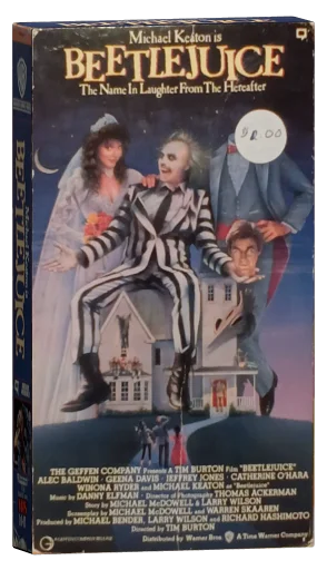 Beetlejuice VHS, Warner Home Video