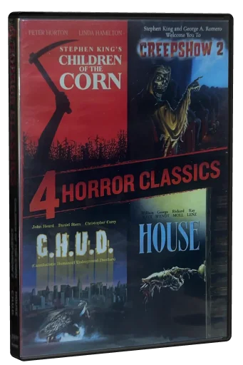 4 Horror Classics DVD cover
