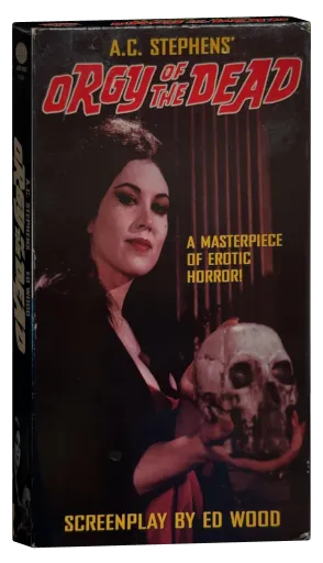 Orgy of the Dead VHS, Rhino Home Video
