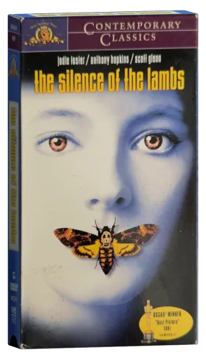 The Silence of the Lambs VHS cover