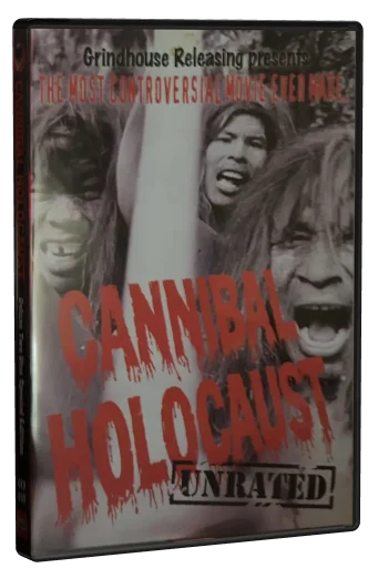 Cannibal Holocaust DVD, Grindhouse Releasing