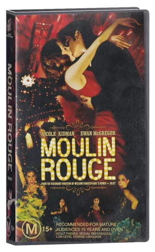 Moulin Rouge! VHS, Twentieth Century Fox Home Entertainment