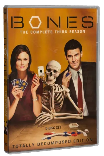 Bones Season 3 DVD cover