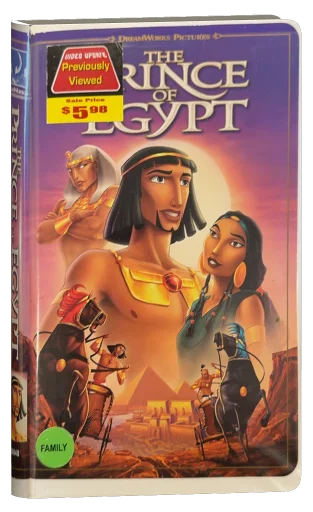 The Prince of Egypt: From Dream to Screen VHS, DreamWorks Home Entertainment