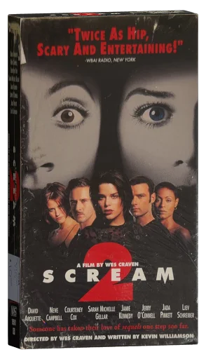 Scream 2 VHS, Dimension Home Video