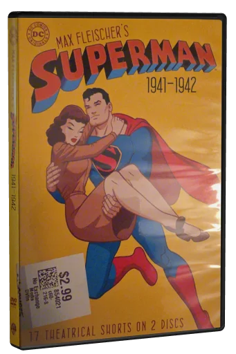 Max Fleischer's Superman 1941-1942 DVD cover
