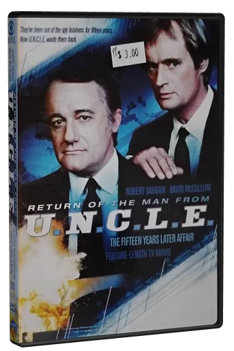 The Return of the Man from U.N.C.L.E.: The Fifteen Years Later Affair DVD cover