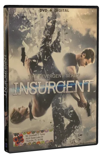 Insurgent DVD, Lionsgate