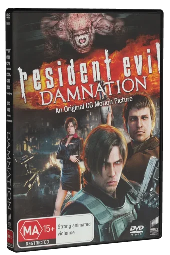 Resident Evil: Damnation DVD, Sony Pictures Home Entertainment Australia