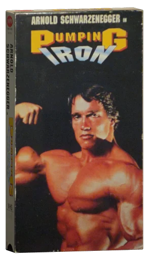 Pumping Iron VHS, Rhino Home Video