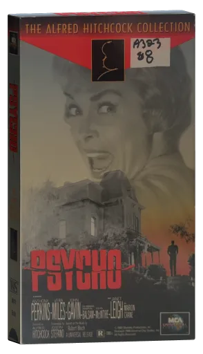 Psycho VHS cover