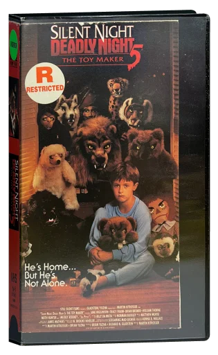 Silent Night, Deadly Night 5: The Toy Maker VHS, LIVE Home Video