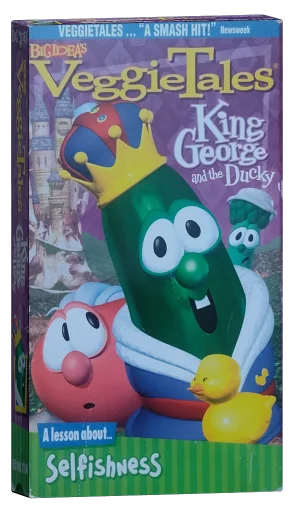 VeggieTales: King George and the Ducky VHS cover