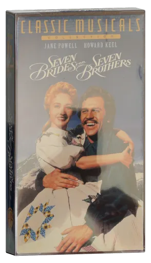 Seven Brides for Seven Brothers VHS, Warner Home Video