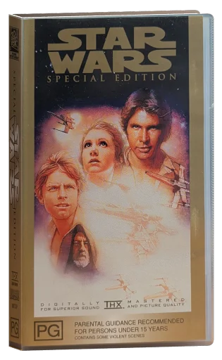 Star Wars VHS, 20th Century Fox Home Entertainment