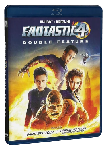 Fantastic 4 Double Feature Blu-ray cover