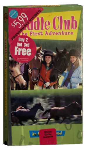 The Saddle Club VHS cover