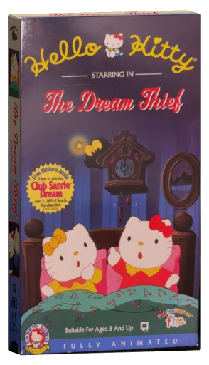 Hello Kitty: The Dream Thief VHS cover