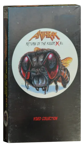 Anthrax: Return of the Killer B's VHS cover