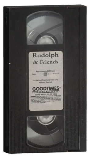 Rudolph & Friends VHS cover