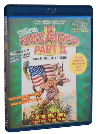 The Toxic Avenger Part II Blu-ray, Troma Team Video