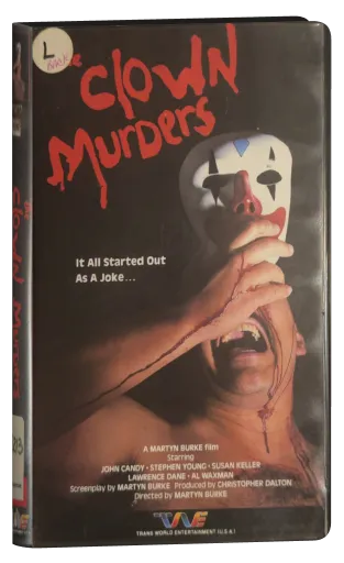 The Clown Murders VHS cover