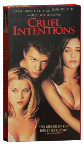 Cruel Intentions VHS, Columbia TriStar Home Video