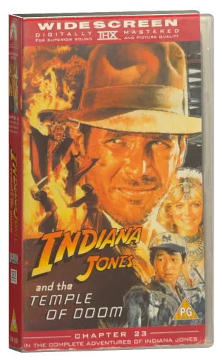 Indiana Jones and the Temple of Doom VHS, Paramount Home Entertainment