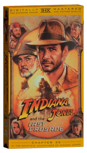 Indiana Jones and the Last Crusade VHS, Paramount