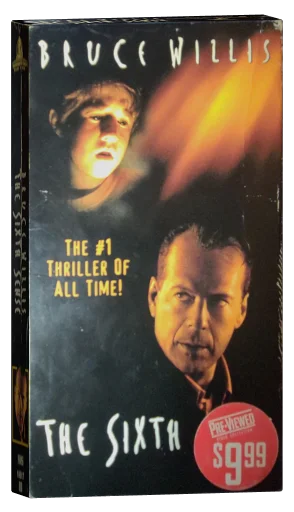 The Sixth Sense VHS, Hollywood Pictures Home Video