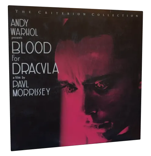 Blood for Dracula Laserdisc, The Criterion Collection