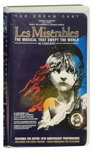Les Misérables: 10th Anniversary Concert at the Royal Albert Hall VHS, Columbia TriStar Home Video
